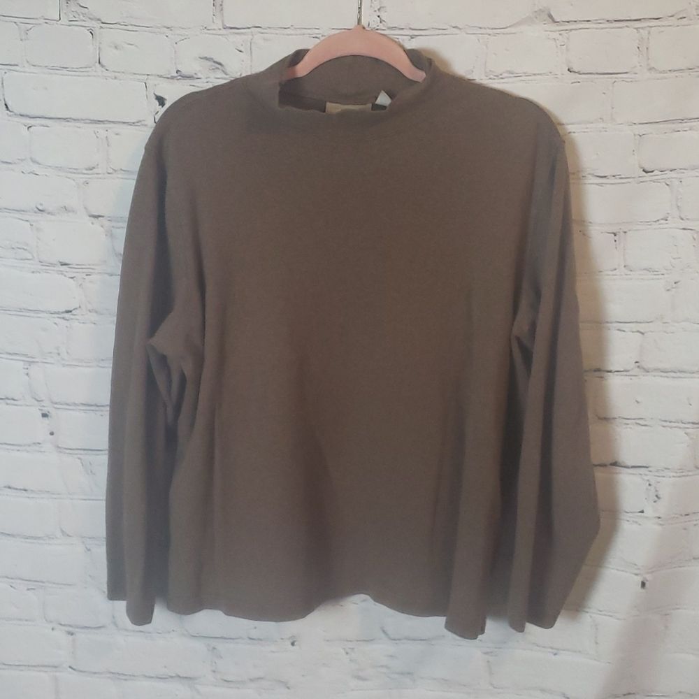 Croft & Barrow Brown Longsleeve